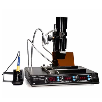Infrared Rework Stations Triad BGA Lead-free Soldering Station BGA Repairing Machine Kit 1000A For Mobile Phone Repairing
Infrared Rework Stations Triad BGA Lead-free Soldering Station BGA Repairing Machine Kit 1000A For Mobile Phone Repairing