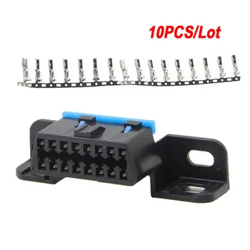 10Pcs/Lot J1962F 16PIN Female Connector High Quality Assembling Female OBD 16pin Angle Adapter Car Diagnostic Socket Plug Cable
10Pcs/Lot J1962F 16PIN Female Connector High Quality Assembling Female OBD 16pin Angle Adapter Car Diagnostic Socket Plug Cable