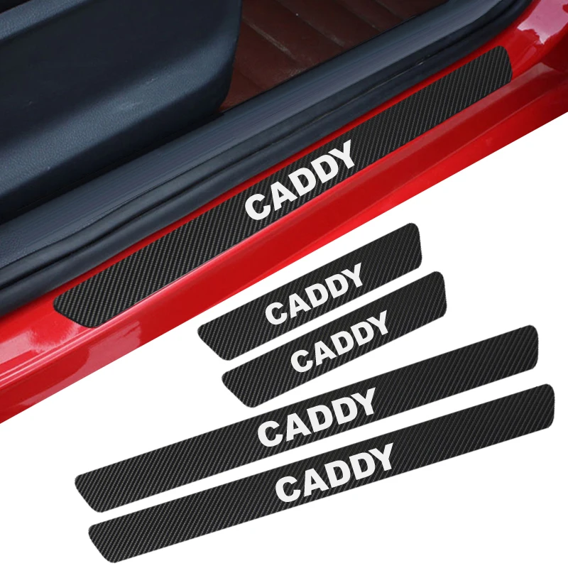 Car Carbon Fiber Protect Stickers Look Car Door Plate sill scuff welcome pedal threshold Cover for Volkswagen CADDY Sticker
Car Carbon Fiber Protect Stickers Look Car Door Plate sill scuff welcome pedal threshold Cover for Volkswagen CADDY Sticker