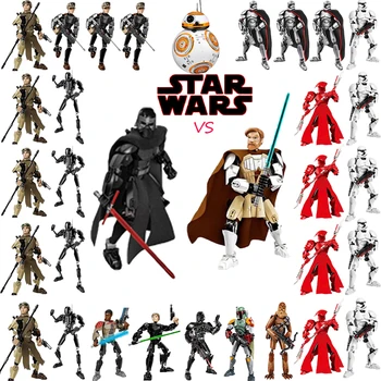 Star War Buildable Figure Building Block Toy Kylo Ren Chewbacca Darth Vader Boba Jango Fett Stormtrooper Compatible with
Star War Buildable Figure Building Block Toy Kylo Ren Chewbacca Darth Vader Boba Jango Fett Stormtrooper Compatible with