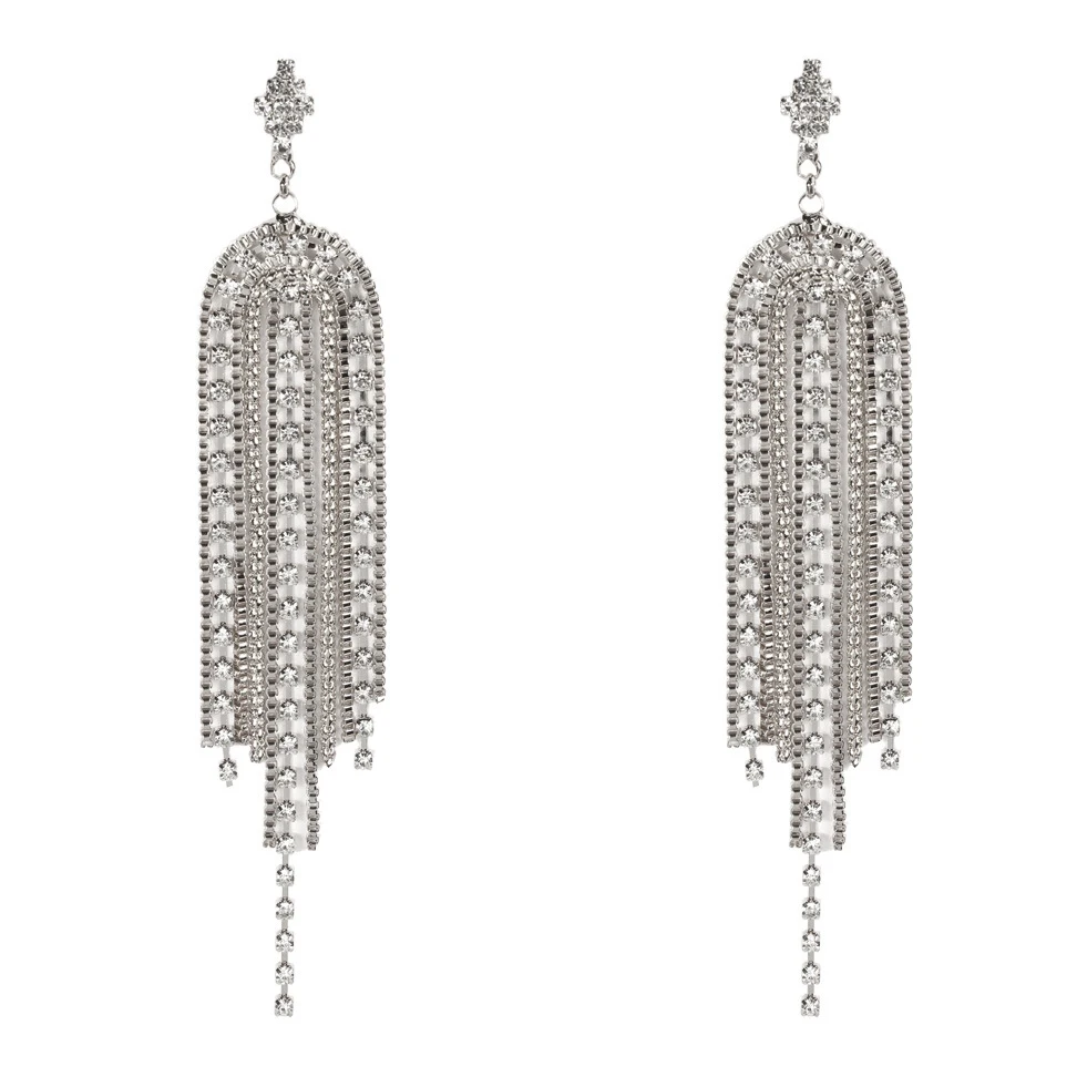 Shiny Rhinestone Charms Drop Dangle Earrings for Women Fashion Jewelry Boho Tassel Maxi Statement Earrings Valentine's Day Gift
Shiny Rhinestone Charms Drop Dangle Earrings for Women Fashion Jewelry Boho Tassel Maxi Statement Earrings Valentine's Day Gift