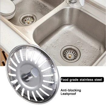 Kitchen Sink Strainer Drain Hole Filter Trap Metal Sink Strainer Stainless Steel Bath Sink Drain Waste Screen
Kitchen Sink Strainer Drain Hole Filter Trap Metal Sink Strainer Stainless Steel Bath Sink Drain Waste Screen