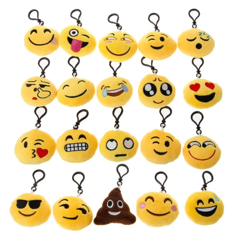 20 Pack Mini Emoji Keychain Lovely Emoji Plush Pillows Emoticon Keyring Bag Decor Soft Party Bag Filler Toy Gift
20 Pack Mini Emoji Keychain Lovely Emoji Plush Pillows Emoticon Keyring Bag Decor Soft Party Bag Filler Toy Gift