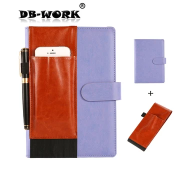 2019 New Style Business Leather Notebook Creative function button bag to carry for the notebook
2019 New Style Business Leather Notebook Creative function button bag to carry for the notebook