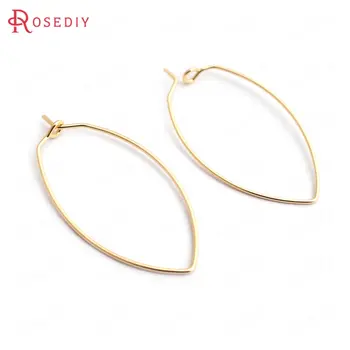 (35206)20PCS 38x19MM Thickness 0.7MM 24K Gold Color Brass Long Oval Earrings Hooks High Quality Diy Jewelry Findings Accessories
(35206)20PCS 38x19MM Thickness 0.7MM 24K Gold Color Brass Long Oval Earrings Hooks High Quality Diy Jewelry Findings Accessories