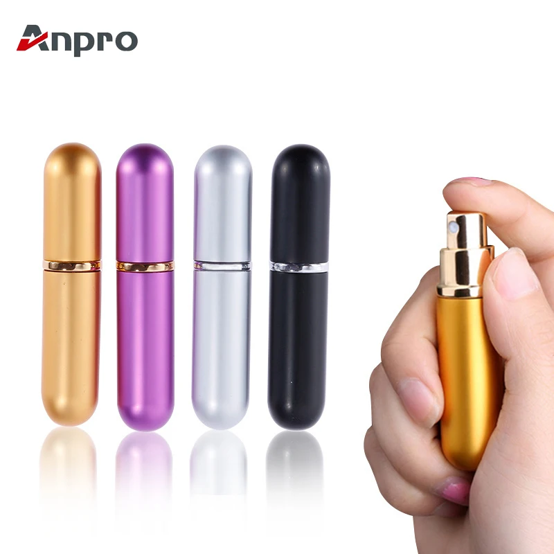 Anpro 5ml Portable Aluminum Refillable Perfume Spray Bottle Travel Container With Empty Containers Perfume Bottle
Anpro 5ml Portable Aluminum Refillable Perfume Spray Bottle Travel Container With Empty Containers Perfume Bottle