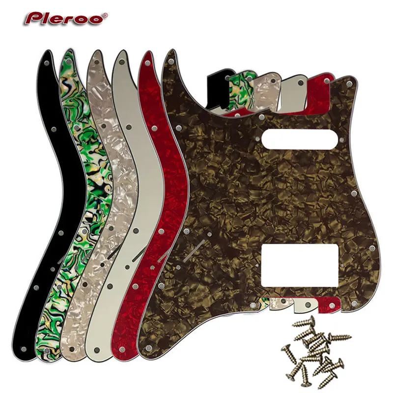 Electric Guitar Parts For Left Handed USA\Mexico Fd Stratocaster 11 Holes HS PAF Humbucker Guitar pickguard Scratch Plate
Electric Guitar Parts For Left Handed USA\Mexico Fd Stratocaster 11 Holes HS PAF Humbucker Guitar pickguard Scratch Plate