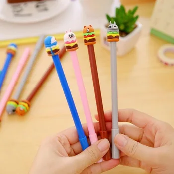 4pcs/lot 0.38mm black ink Kawaii Cartoon Animal Cake design Signature pen for school and office writing stationery
4pcs/lot 0.38mm black ink Kawaii Cartoon Animal Cake design Signature pen for school and office writing stationery