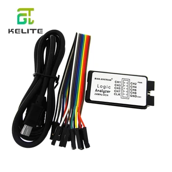 HAILANGNIAO 1sets 100%New Arrival USB Logic Analyze 24M 8CH, MCU ARM FPGA DSP debug tool
HAILANGNIAO 1sets 100%New Arrival USB Logic Analyze 24M 8CH, MCU ARM FPGA DSP debug tool