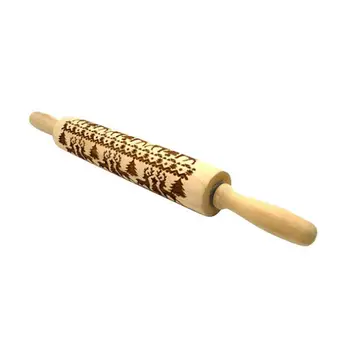 Christmas Elk Fondant Embossed Rolling Pin Natural Wood Baking Tool Can Make Good Relief And Beautiful Cookies
Christmas Elk Fondant Embossed Rolling Pin Natural Wood Baking Tool Can Make Good Relief And Beautiful Cookies