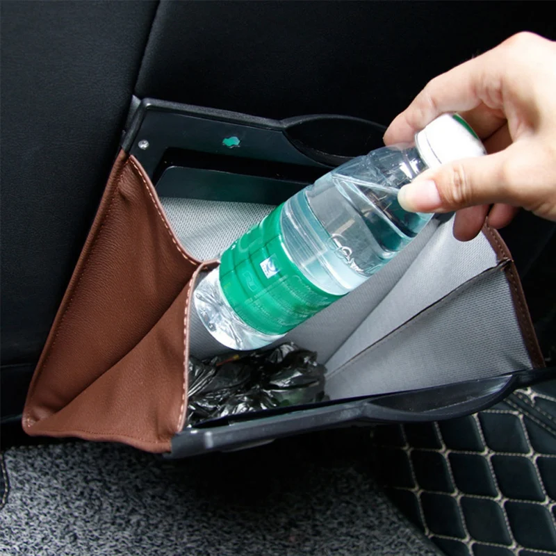 Car Trash Bin Organizer Magnetic Folding Back Seat Bag Storage Box Universal Stowing Tidying Auto Pocket Hanging Can Accessories
Car Trash Bin Organizer Magnetic Folding Back Seat Bag Storage Box Universal Stowing Tidying Auto Pocket Hanging Can Accessories