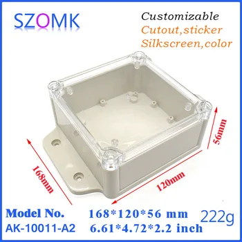 10 pieces a lot high qualtity 168x120x56mm plastic wall mounted abs material plastic IP68 waterproof
10 pieces a lot high qualtity 168x120x56mm plastic wall mounted abs material plastic IP68 waterproof
