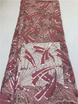 Onion Color French NigerianTulle Lace New Fashion Sequins Lace Fabrics High Quality Velvet Lace for Wedding Party Dress Z7
Onion Color French NigerianTulle Lace New Fashion Sequins Lace Fabrics High Quality Velvet Lace for Wedding Party Dress Z7