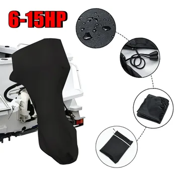 420D 170cm Full Boat Engine Cover Outboard Motor Protector for 60-100HP Boat Engines Black Motor Waterproof
420D 170cm Full Boat Engine Cover Outboard Motor Protector for 60-100HP Boat Engines Black Motor Waterproof