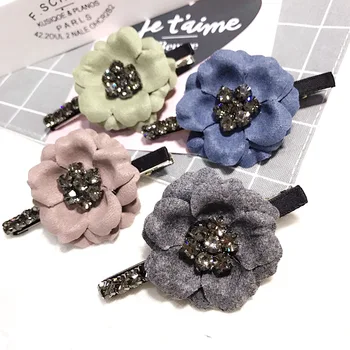 Beauty Camellia Rhinestone Barrette hairpin Fashion Hair Clips Girls Women Ponytail Hairpins Hair Accessories wholesale
Beauty Camellia Rhinestone Barrette hairpin Fashion Hair Clips Girls Women Ponytail Hairpins Hair Accessories wholesale