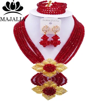 Majalia Classic Nigeria Wedding African Beads Jewelry Set Wine Burgundy Crystal Necklace Bracelet Earrings Free Shipping 6SO031
Majalia Classic Nigeria Wedding African Beads Jewelry Set Wine Burgundy Crystal Necklace Bracelet Earrings Free Shipping 6SO031
