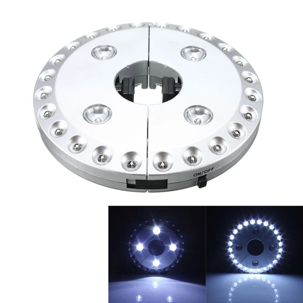 Compra luces para la sombrilla de patio online al por mayor de China