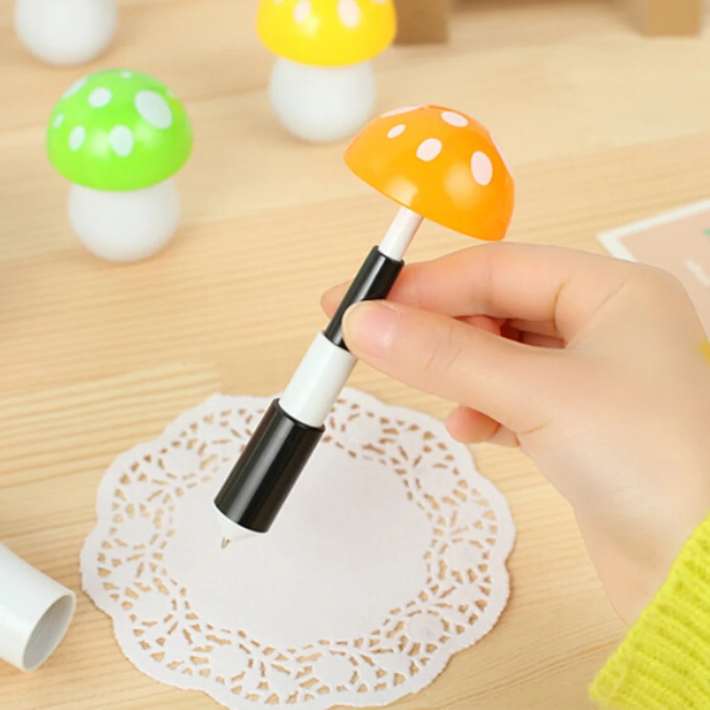 Blue Ink Mushroom Ball Pen Kawaii Cute Pens Escolar Stationery Ballpoint Pens for Kids School Office Supplies Random Colors
Blue Ink Mushroom Ball Pen Kawaii Cute Pens Escolar Stationery Ballpoint Pens for Kids School Office Supplies Random Colors