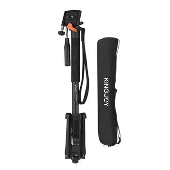 Kingjoy Photography Camera Monopod With Detachable Tripod Adjustable Height For Canon Dslr Cameras 5kg/11lbs Load Capacity
Kingjoy Photography Camera Monopod With Detachable Tripod Adjustable Height For Canon Dslr Cameras 5kg/11lbs Load Capacity