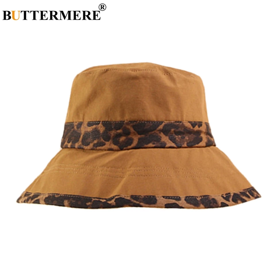 BUTTERMERE Leopard Bucket Hat Women Cotton Patchwork Fishing Cap Female Khaki Breathable Vintage Ladies Summer Beach Sun Hats
BUTTERMERE Leopard Bucket Hat Women Cotton Patchwork Fishing Cap Female Khaki Breathable Vintage Ladies Summer Beach Sun Hats