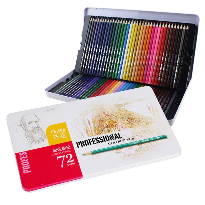 Ayron 36/48/72 Colored Pencils Lapis De Cor Professionals Artist Painting Oil Cesolor Pencil For Drawing Sketch Art Suppli
Ayron 36/48/72 Colored Pencils Lapis De Cor Professionals Artist Painting Oil Cesolor Pencil For Drawing Sketch Art Suppli