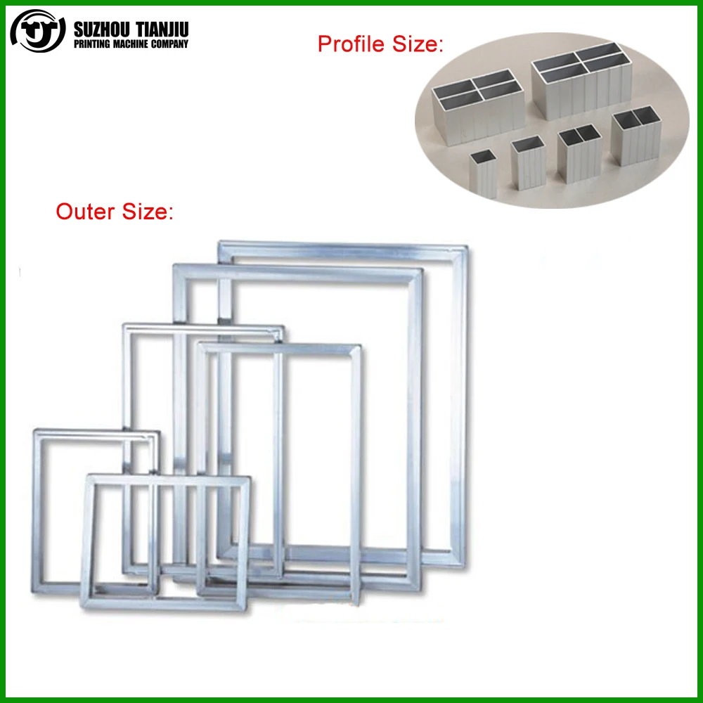 Screen Printing Aluminium Frames Outer Size 300MM*400MM(12"x16") 5 Pieces hot sales
Screen Printing Aluminium Frames Outer Size 300MM*400MM(12"x16") 5 Pieces hot sales