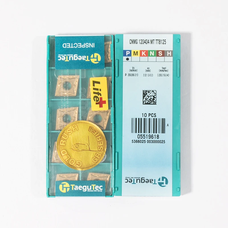 CNMG120404 MT TT8115 CNMG120408 MT TT8115 CNMG120404 MT TT8125 CNMG120408 MT TT8125 TaeguTec Lathe Inserts Work for the Steel
CNMG120404 MT TT8115 CNMG120408 MT TT8115 CNMG120404 MT TT8125 CNMG120408 MT TT8125 TaeguTec Lathe Inserts Work for the Steel