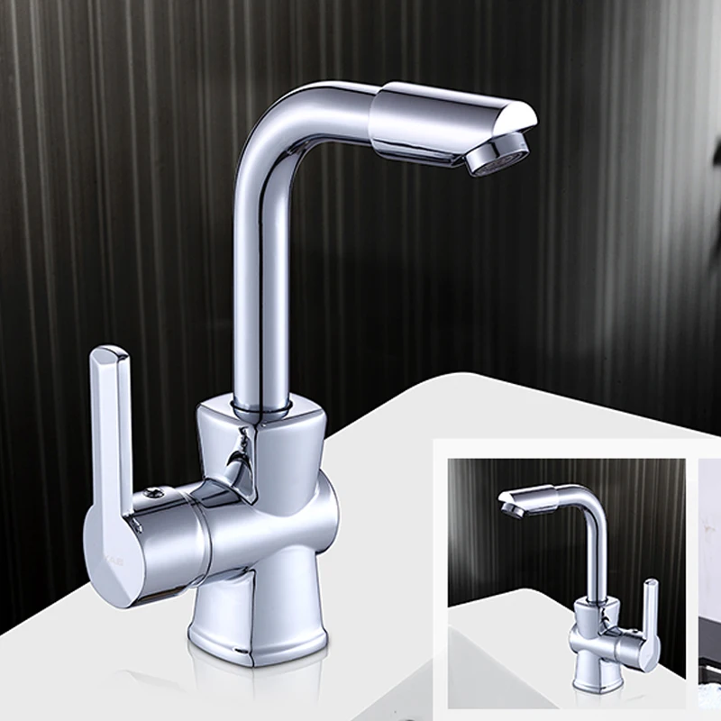 Faucet Hot and Cold Basin Mixer Taipen Wash Basin Rotary Heightening Single Hole Faucet All Copper Valves
Faucet Hot and Cold Basin Mixer Taipen Wash Basin Rotary Heightening Single Hole Faucet All Copper Valves
