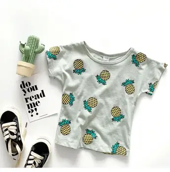 6pcs/lot baby girls clothing children t shirts short sleeve pineapple girls t-shirt 1-6T sylvia 588448434934
6pcs/lot baby girls clothing children t shirts short sleeve pineapple girls t-shirt 1-6T sylvia 588448434934