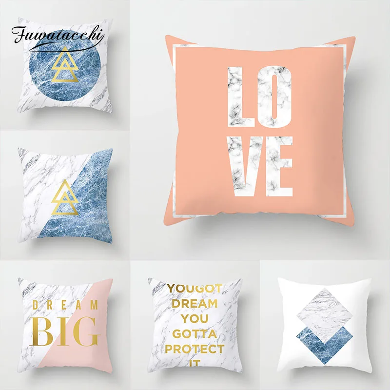 Fuwatacchi Stitching Geometric Cushion Cover Irregular Pattern Pillow Case For Home Sofa Car Decorative Pillows Cover 45cm*45cm
Fuwatacchi Stitching Geometric Cushion Cover Irregular Pattern Pillow Case For Home Sofa Car Decorative Pillows Cover 45cm*45cm