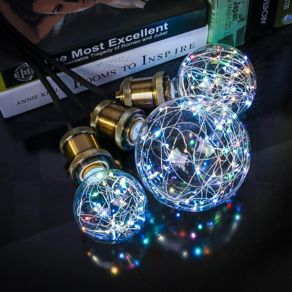 E27 LED Bulb Light Christmas Fairy String lights 110v 220v Filament Bulb Holiday Party Xmas Wedding Indoor Decorative LED Light
E27 LED Bulb Light Christmas Fairy String lights 110v 220v Filament Bulb Holiday Party Xmas Wedding Indoor Decorative LED Light