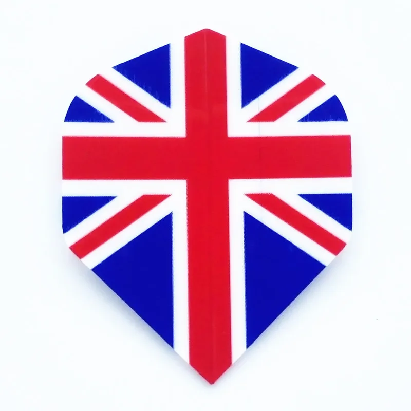 100 pcs/lot High quantity New standard Dart Flights British National Flag Pattern Dart Flights Dart Leaves dart accessories
100 pcs/lot High quantity New standard Dart Flights British National Flag Pattern Dart Flights Dart Leaves dart accessories