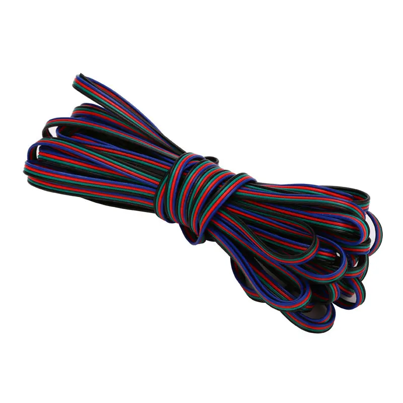 10m RGB 5050 3528 LED Strip 4pin 20AWG RGB Extension Cable Wire Widely used in LED lighting, household appliances etc.
10m RGB 5050 3528 LED Strip 4pin 20AWG RGB Extension Cable Wire Widely used in LED lighting, household appliances etc.