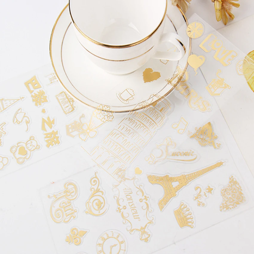 1pcs/lot Lovely Hot Stamping Decoration Stickers DIY Planner Scarpbooking sealing Label Sticker Children Stationery
1pcs/lot Lovely Hot Stamping Decoration Stickers DIY Planner Scarpbooking sealing Label Sticker Children Stationery