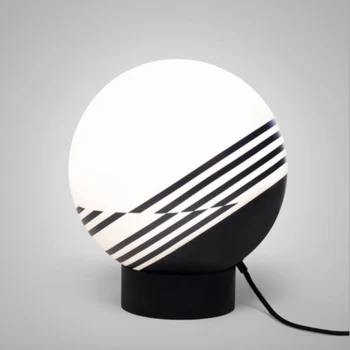 Post-modern Creative Designer Zebra Acrylic Ball Led E27 Table Lamp for Living Room Bedroom Study H 40cm AC 80-265V 1644
Post-modern Creative Designer Zebra Acrylic Ball Led E27 Table Lamp for Living Room Bedroom Study H 40cm AC 80-265V 1644