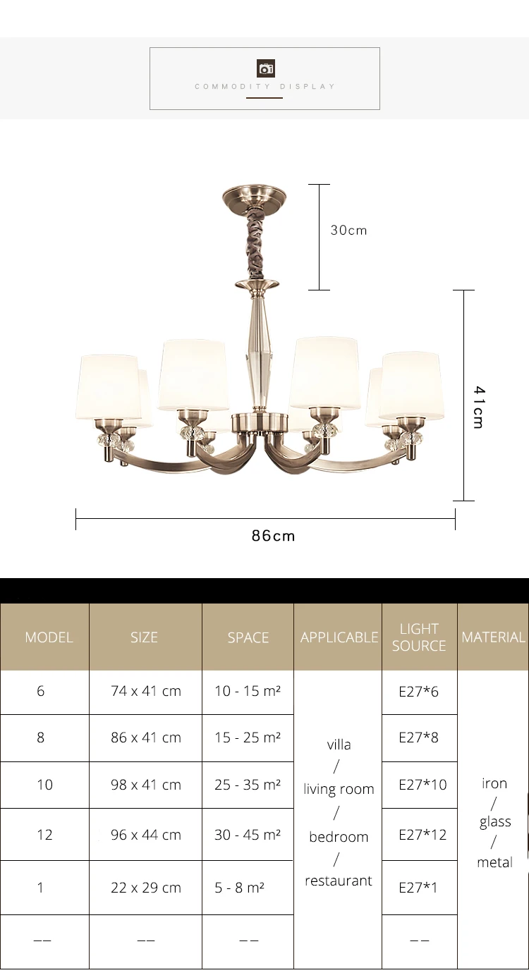Ditoon Nordic Led Chandelier (12)