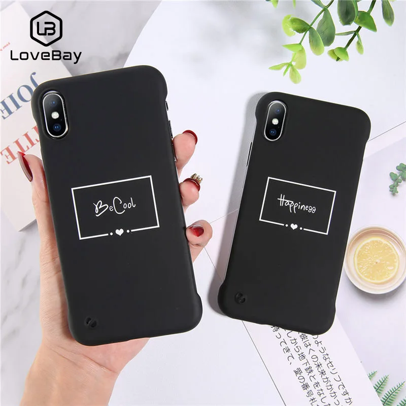 Lovebay Phone Case For iPhone 6 6S X XS XR Xs Max 7 8 Plus Flameless Couples Love Heart Letters Hard PC Cover For iPhone 5 5s SE
Lovebay Phone Case For iPhone 6 6S X XS XR Xs Max 7 8 Plus Flameless Couples Love Heart Letters Hard PC Cover For iPhone 5 5s SE