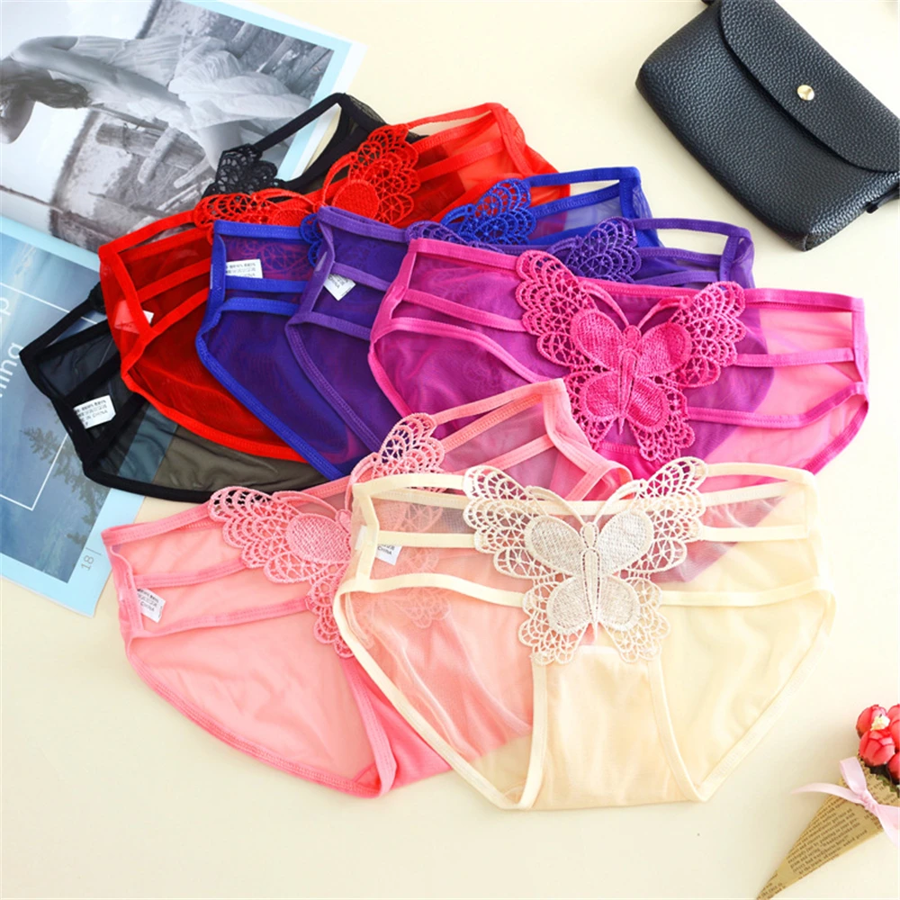 Lace Sexy Panties Lingerie Women Butterfly Low Waist Briefs Hollow Underwear Bandage G-string Thong Ladies Panties
Lace Sexy Panties Lingerie Women Butterfly Low Waist Briefs Hollow Underwear Bandage G-string Thong Ladies Panties