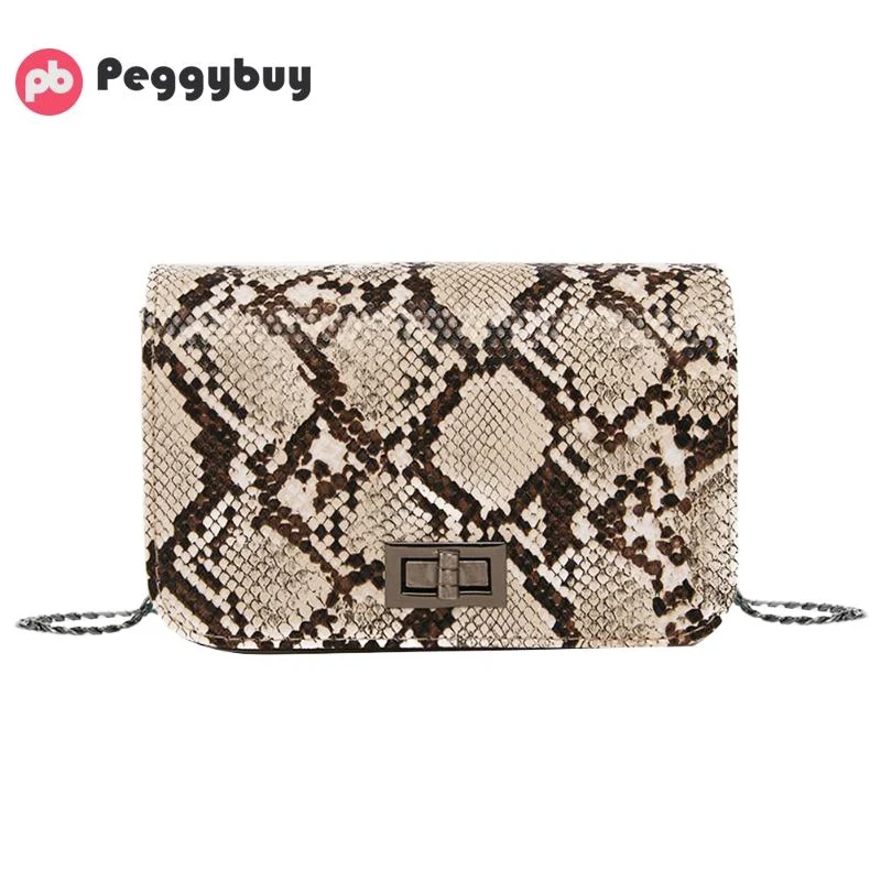 Fashion Snake Print Shoulder Handbags PU Leather Women Chain Crossbody Bags Ladies Snake Print Retro Serpentine Chain Round Bag
Fashion Snake Print Shoulder Handbags PU Leather Women Chain Crossbody Bags Ladies Snake Print Retro Serpentine Chain Round Bag