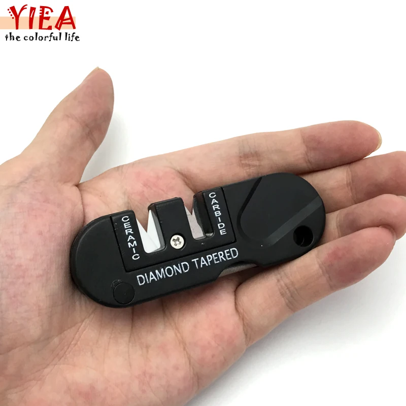 Multifunctional portable Two Stages (Tungsten steel & Ceramic) Diamond Kitchen Knife Sharpener Tools,Sharpening Stone
Multifunctional portable Two Stages (Tungsten steel & Ceramic) Diamond Kitchen Knife Sharpener Tools,Sharpening Stone