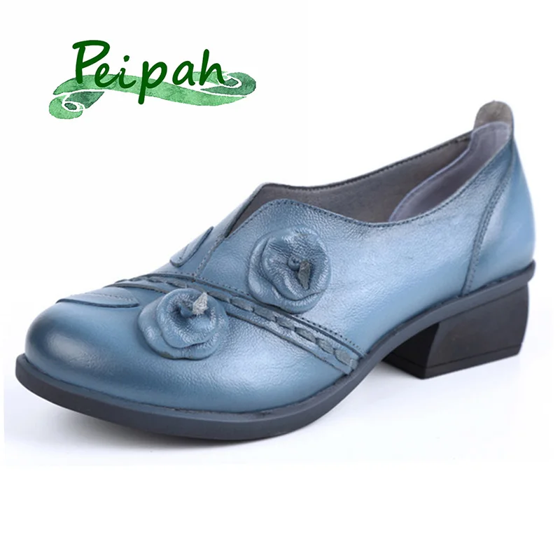 PEIPAH Handmade Floral Women Pumps Genuine Leather High Heels Shoes Casual Female High Heeled Shoes Platform Women Pumps
PEIPAH Handmade Floral Women Pumps Genuine Leather High Heels Shoes Casual Female High Heeled Shoes Platform Women Pumps