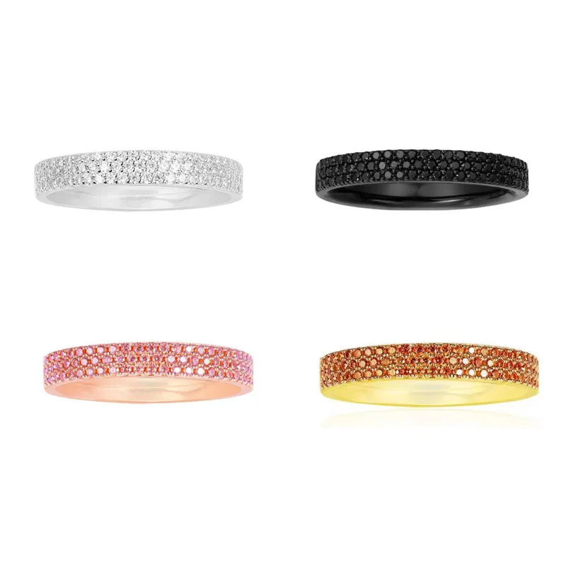 SLJELY S925 Sterling Silver White Black Pink Orange Colors Zircon Stones Classic Kaleidoscope Finger Ring Women Luxury Jewelry
SLJELY S925 Sterling Silver White Black Pink Orange Colors Zircon Stones Classic Kaleidoscope Finger Ring Women Luxury Jewelry