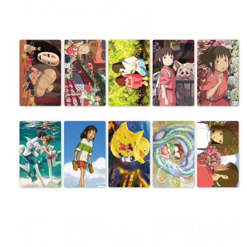 10 Pcs/set kawaii Anime Hayao Miyazaki Spirited Away Stickers Toy Anime Souvenir Card Sticker DIY Self-Adhesive Classic Toy
10 Pcs/set kawaii Anime Hayao Miyazaki Spirited Away Stickers Toy Anime Souvenir Card Sticker DIY Self-Adhesive Classic Toy