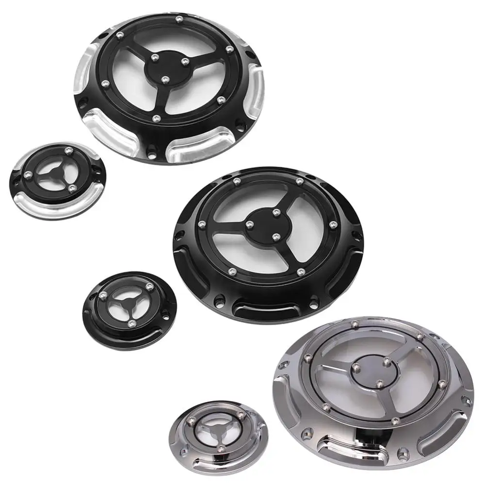 Motorcycle Derby Cover & Timing Timer Covers CNC Aluminum 6 Hole Fit For Harley Sportster XL XR 883 1200 Nightster Low 2004-2017
Motorcycle Derby Cover & Timing Timer Covers CNC Aluminum 6 Hole Fit For Harley Sportster XL XR 883 1200 Nightster Low 2004-2017