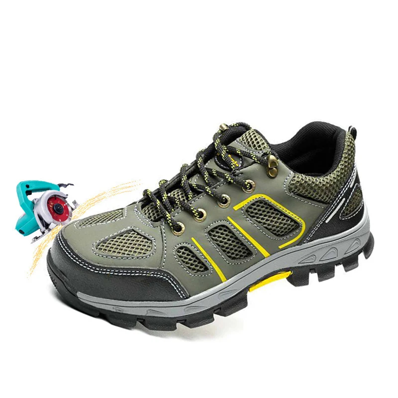 Labor Insurance Shoes Men's Steel Toe Cap Anti-smash Stab Safety Work Breathable Comfortable Wear-resistant Mountaineerin
Labor Insurance Shoes Men's Steel Toe Cap Anti-smash Stab Safety Work Breathable Comfortable Wear-resistant Mountaineerin