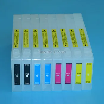 T6122 For Epson Stylus Pro 9450 printer ink cartridge with resettable chip 2*4 color 350ml for Epson T6122-T6124/T6128
T6122 For Epson Stylus Pro 9450 printer ink cartridge with resettable chip 2*4 color 350ml for Epson T6122-T6124/T6128