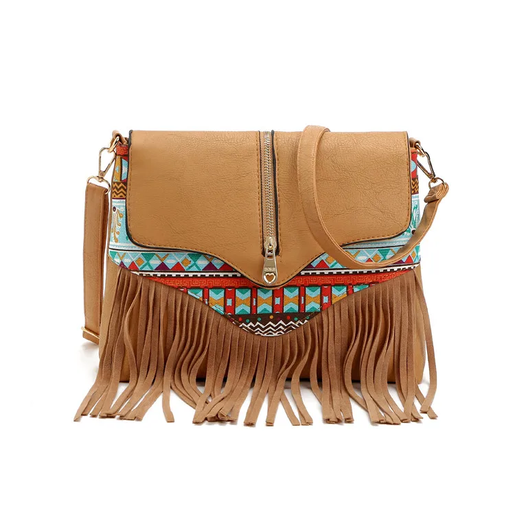 sac boheme ethnique cuir