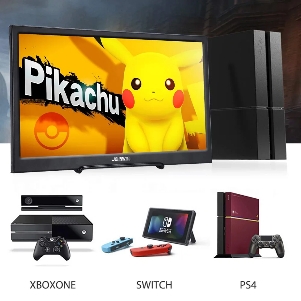 New 15.6 inch HD Monitor 1920*1080 Resolution Thin Portable Computer PS4 Switch XBOXONE Raspberry Pi with 2 Mini HDMI USB Port
New 15.6 inch HD Monitor 1920*1080 Resolution Thin Portable Computer PS4 Switch XBOXONE Raspberry Pi with 2 Mini HDMI USB Port