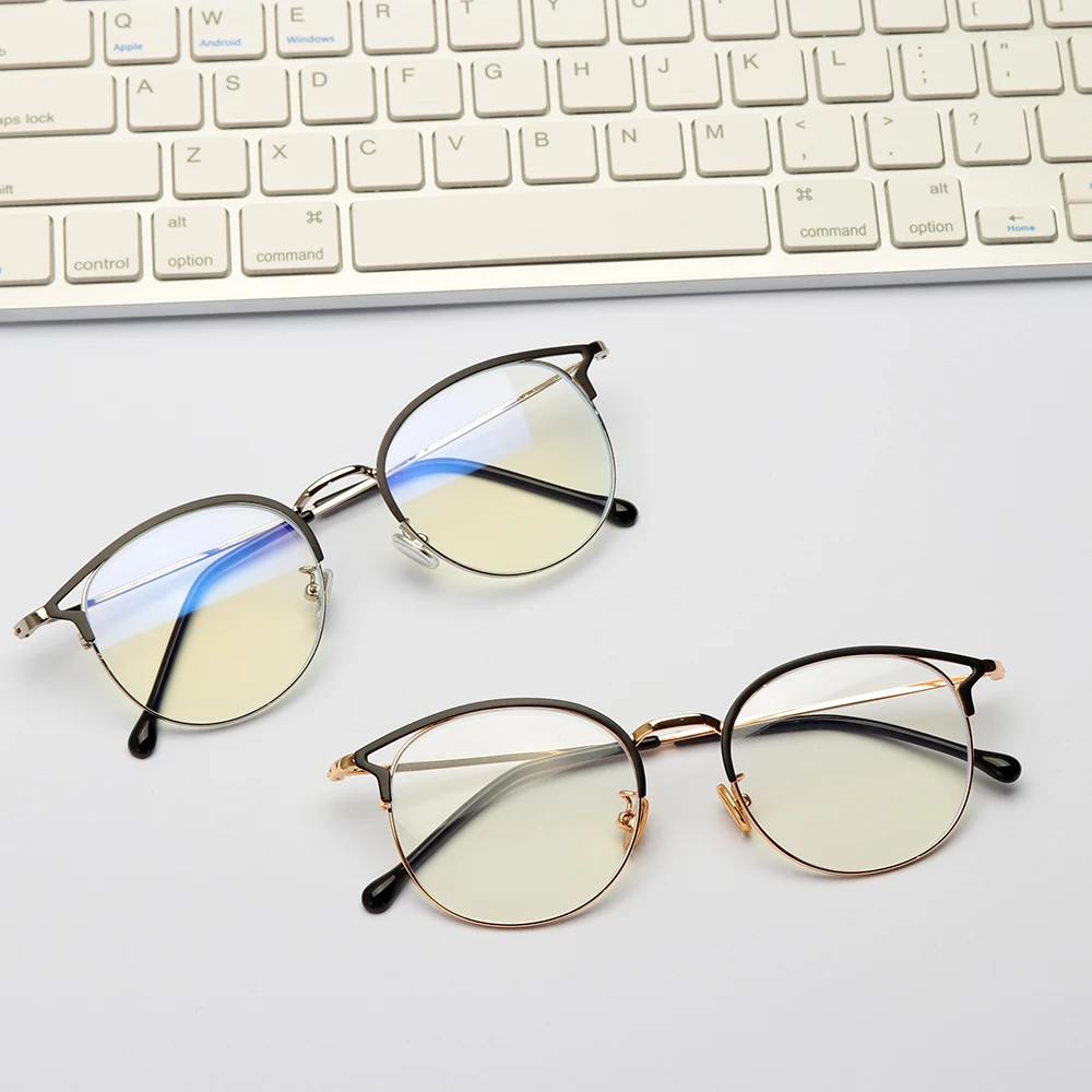 Unisex Anti-blue Light Glasses Radiation Protection Computer Goggles Retro Metal Frame Round Circle Reading Gaming Eyeglasses
Unisex Anti-blue Light Glasses Radiation Protection Computer Goggles Retro Metal Frame Round Circle Reading Gaming Eyeglasses