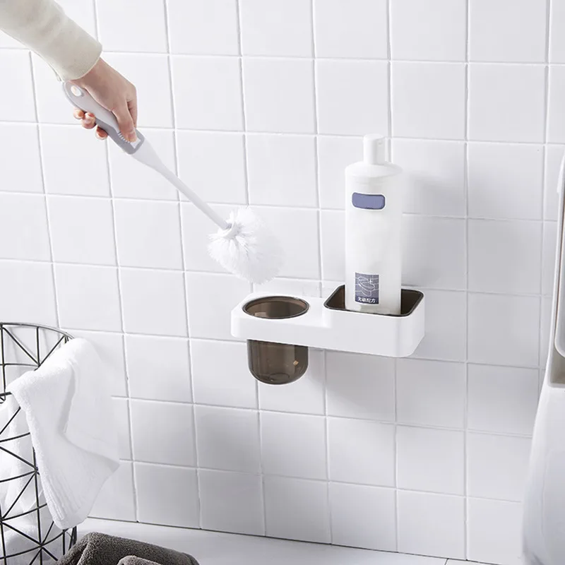 WC Set Wall Mounted Toilet Brush Holder Set Wash Room Plastic Storage Shelf Rack Toilet Cleaner Holder Bathroom Accessories
WC Set Wall Mounted Toilet Brush Holder Set Wash Room Plastic Storage Shelf Rack Toilet Cleaner Holder Bathroom Accessories